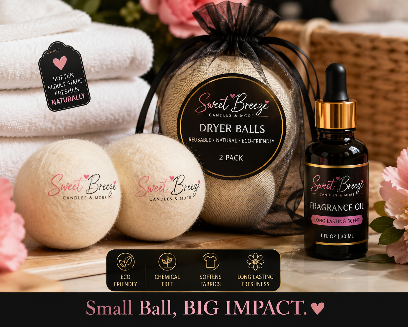 Dryer Balls Kit
