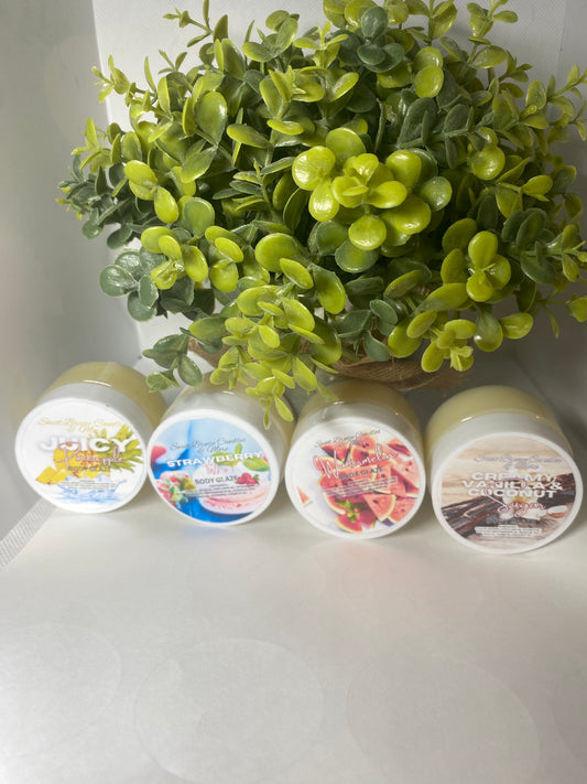 Body Glaze Sample-4 Scents